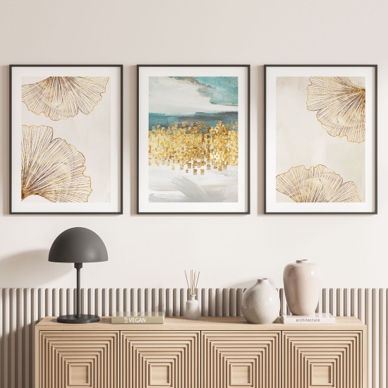 Confezione di 3 poster trittici - Fiori