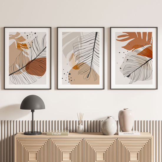 Confezione di 3 poster trittici - Fogli