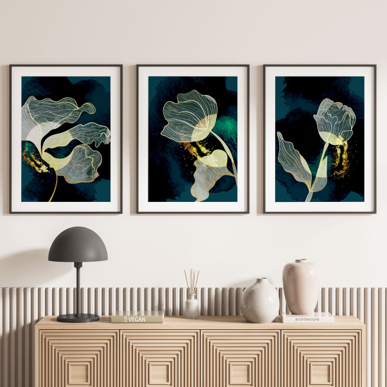 Confezione di 3 poster trittici - Fogli