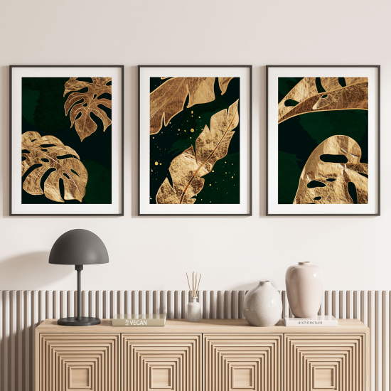 Confezione di 3 poster trittici - Fogli