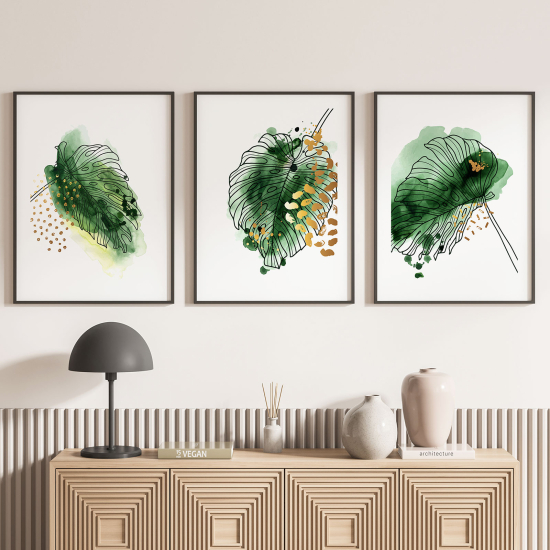 Confezione di 3 poster trittici - Fogli