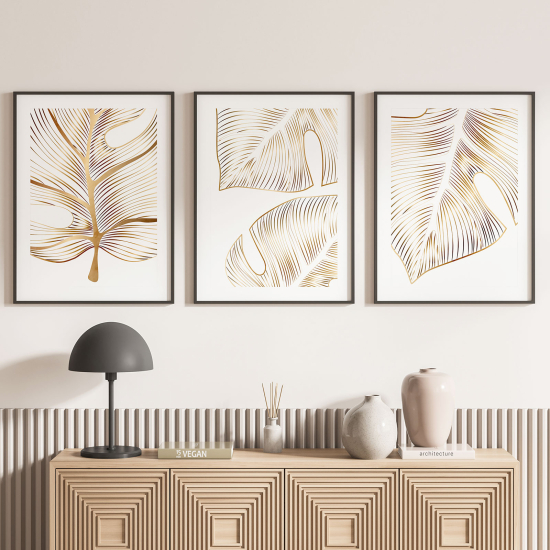 Confezione di 3 poster trittici - Fogli