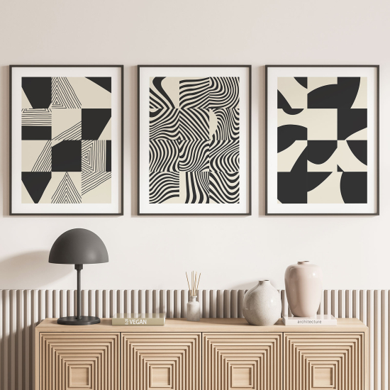 Confezione di 3 poster trittici - Grafico