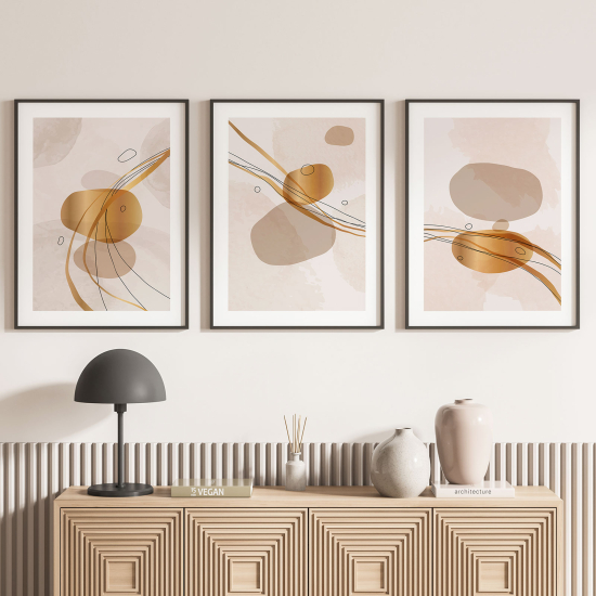 Confezione di 3 poster trittici - Moderno