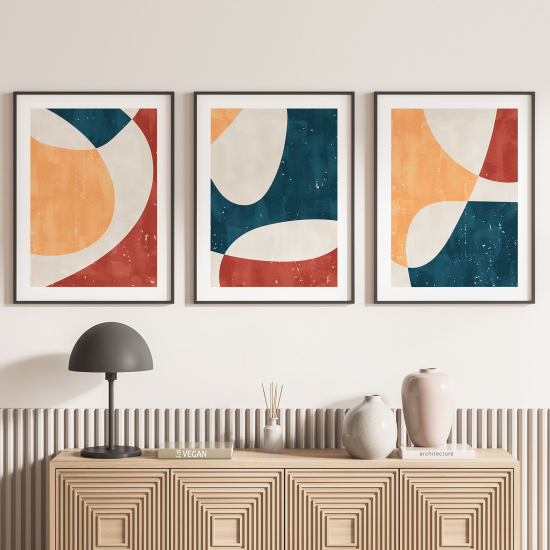 Confezione di 3 poster trittici - Moderno