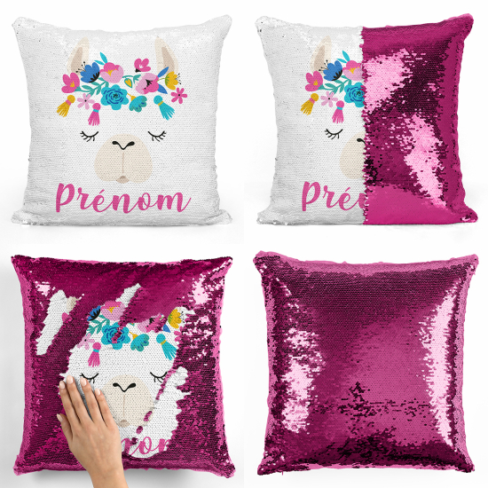 Cuscino Paillettes Personalizzato - Lama