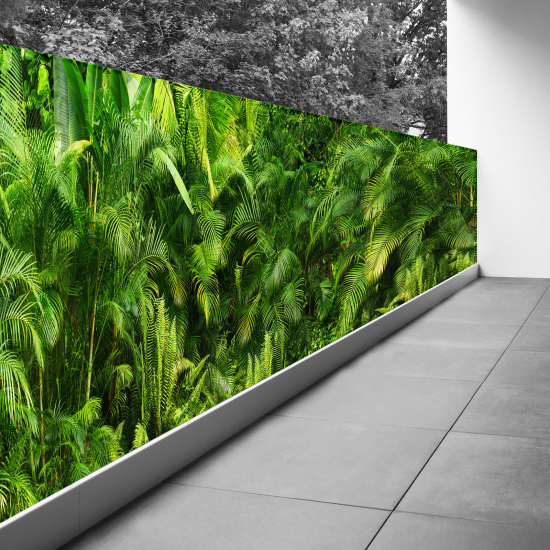 Frangivista per balcone - 100x300 cm - Giungla