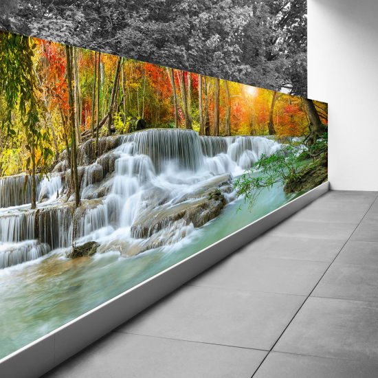 Frangivista per balcone - 80x200 cm - Cascate