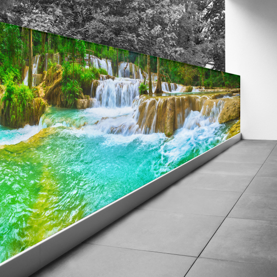Frangivista per balcone - 80x280 cm - Cascate