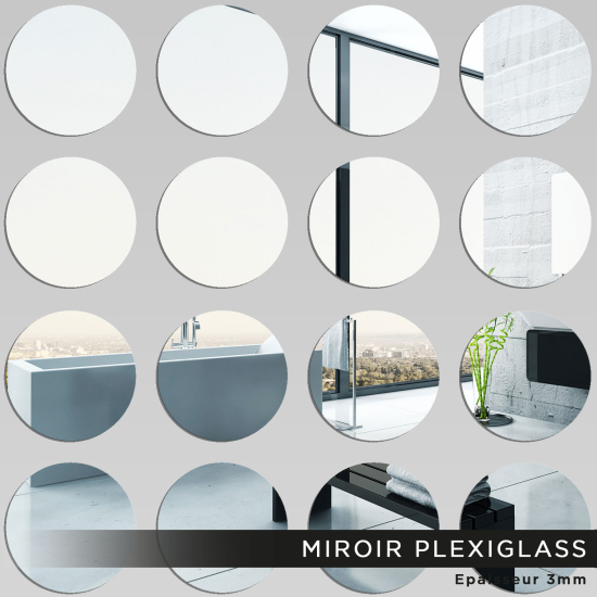 Kit Specchio in plexiglass - Cerchi