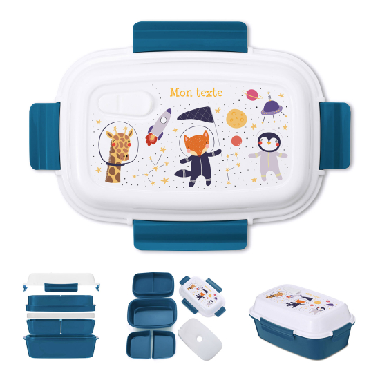 Lunch Box Personalizzata per Bambini - Animali