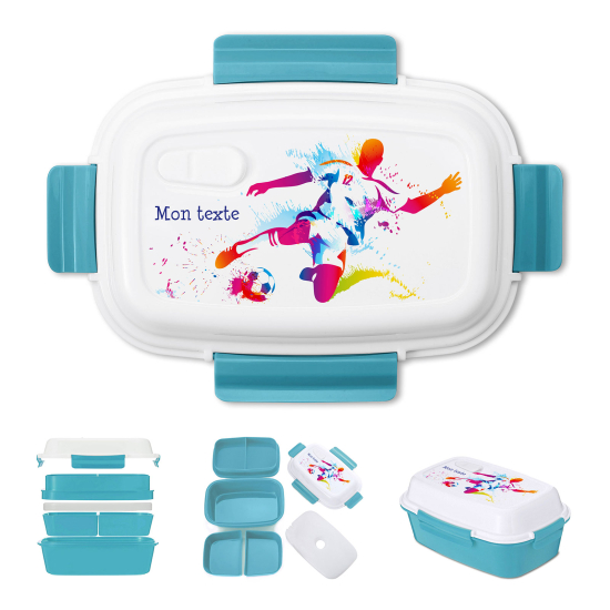 Lunch Box Personalizzata per Bambini - Calcio