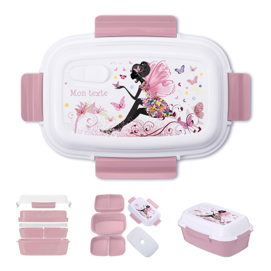 Lunch Box Personalizzata per Bambini - Fata farfalle