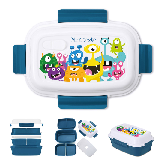 Lunch Box Personalizzata per Bambini - Mostri