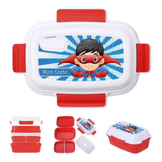 Lunch Box Personalizzata per Bambini - Supereroi