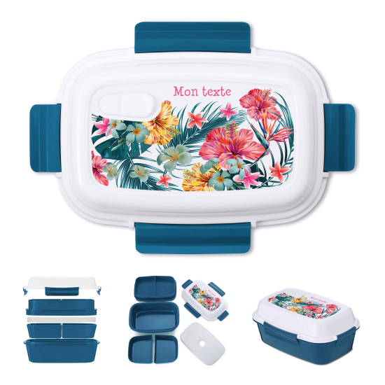 Lunch Box Personalizzata per Bambini - Tropicale