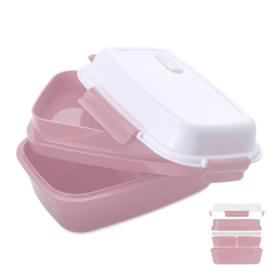 Lunch Box - rosa antico