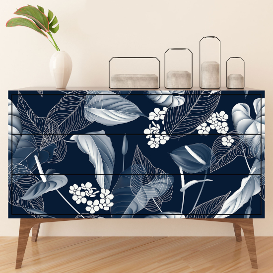 Pellicola Adesiva per mobili - Fiori