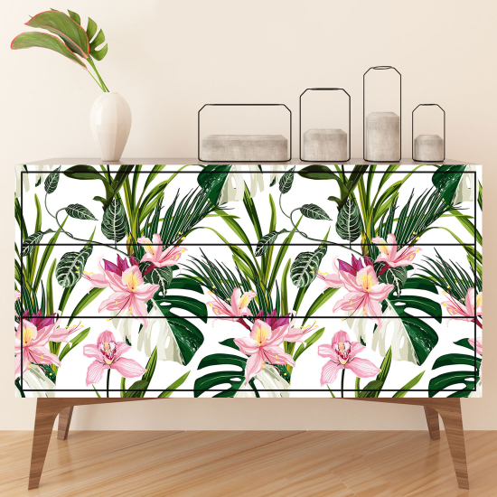 Pellicola Adesiva per mobili - Fiori