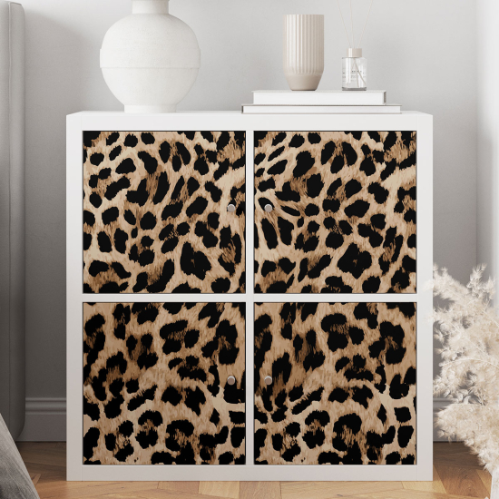 Pellicola Adesiva per mobili - Motivo leopardo