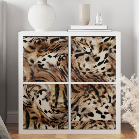 Pellicola Adesiva per mobili - Motivo leopardo