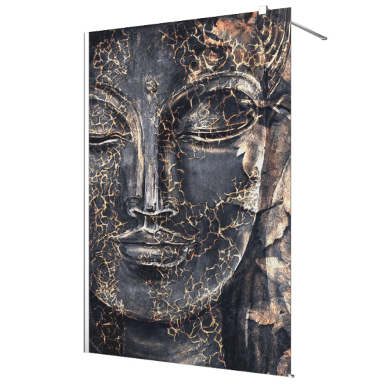 Pellicola sabbiato per Pareti Doccia - Buddha