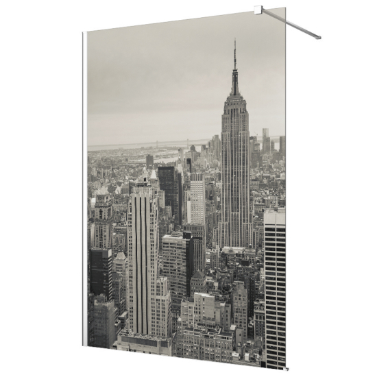 Pellicola sabbiato per Pareti Doccia - New York Empire State Building
