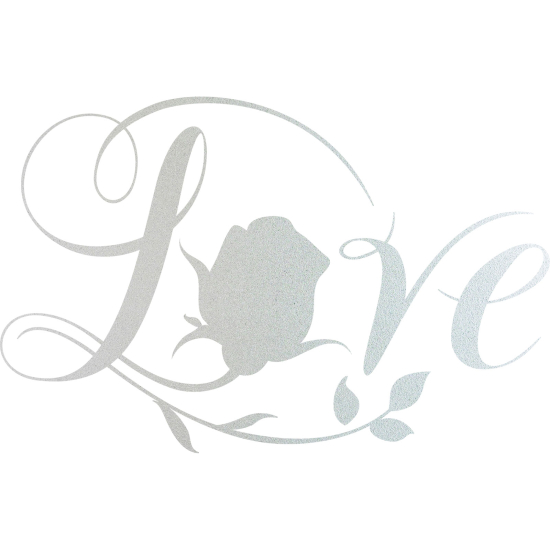 Pellicole Effetto sabbiato - Amore