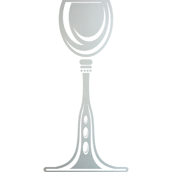 Pellicole Effetto sabbiato - Bicchiere da vino