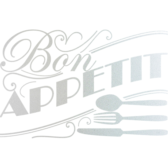 Pellicole Effetto sabbiato - Buon Appetito