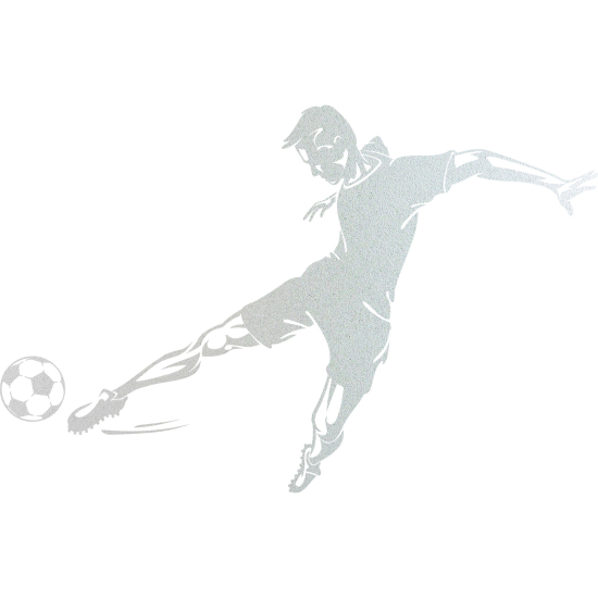 Pellicole Effetto sabbiato - Calciatore