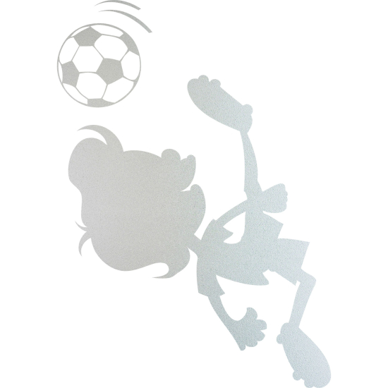 Pellicole Effetto sabbiato - Calciatore