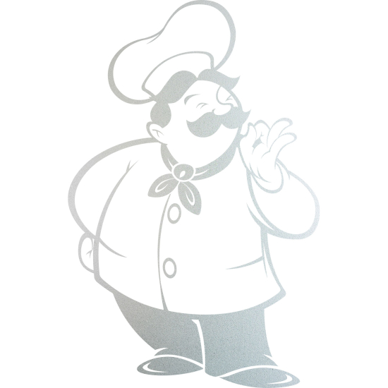 Pellicole Effetto sabbiato - Capo Cucina