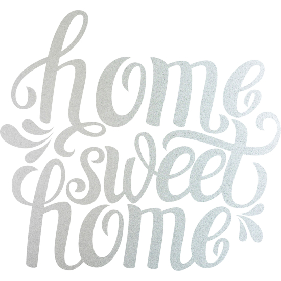 Pellicole Effetto sabbiato - Casa dolce casa