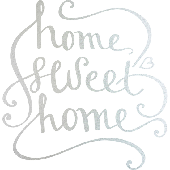 Pellicole Effetto sabbiato - Casa dolce casa