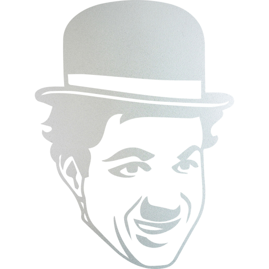 Pellicole Effetto sabbiato - Charlie Chaplin