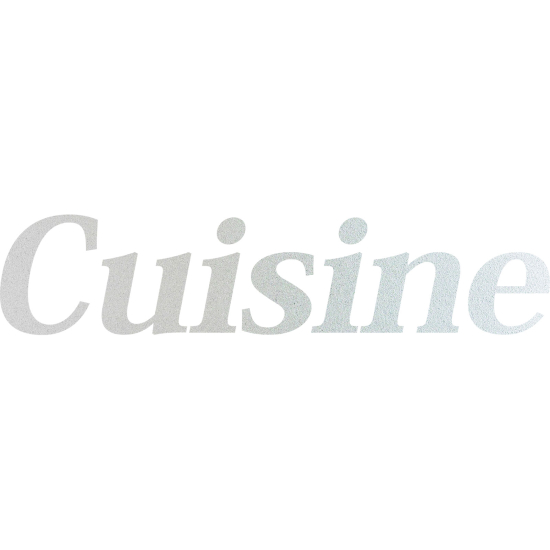 Pellicole Effetto sabbiato - Cucina