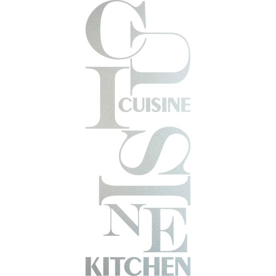 Pellicole Effetto sabbiato - Cucina
