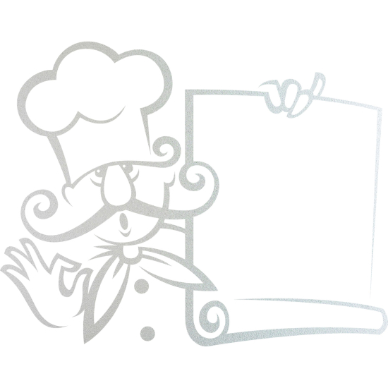 Pellicole Effetto sabbiato - Cucina Chef