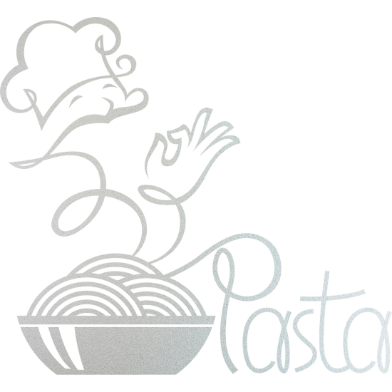 Pellicole Effetto sabbiato - Cucina Pasta