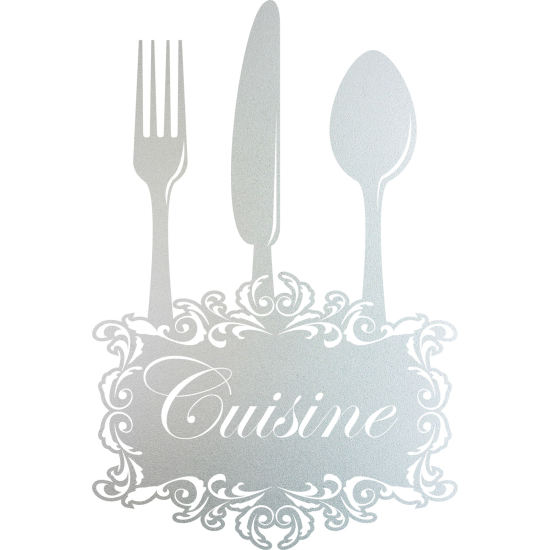 Pellicole Effetto sabbiato - Cucina Posate