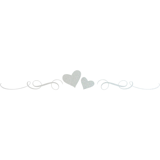 Pellicole Effetto sabbiato - Cuori