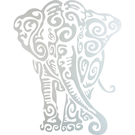 Pellicole Effetto sabbiato - Elefante
