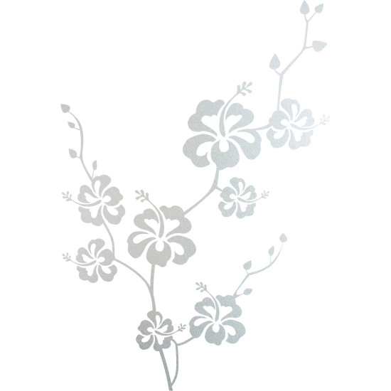 Pellicole Effetto sabbiato - Fiori
