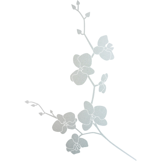 Pellicole Effetto sabbiato - Fiori