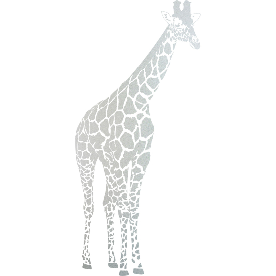 Pellicole Effetto sabbiato - Giraffa