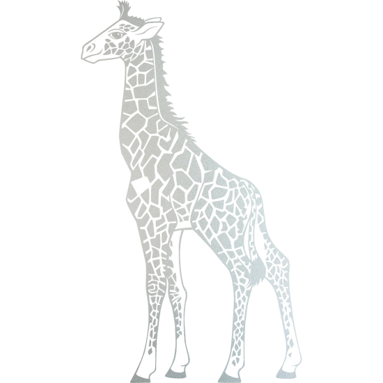 Pellicole Effetto sabbiato - Giraffa