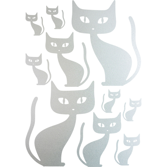 Pellicole Effetto sabbiato - Kit 10 Gatti