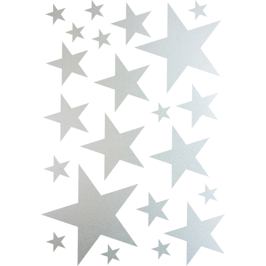 Pellicole Effetto sabbiato - Kit 22 Stelle