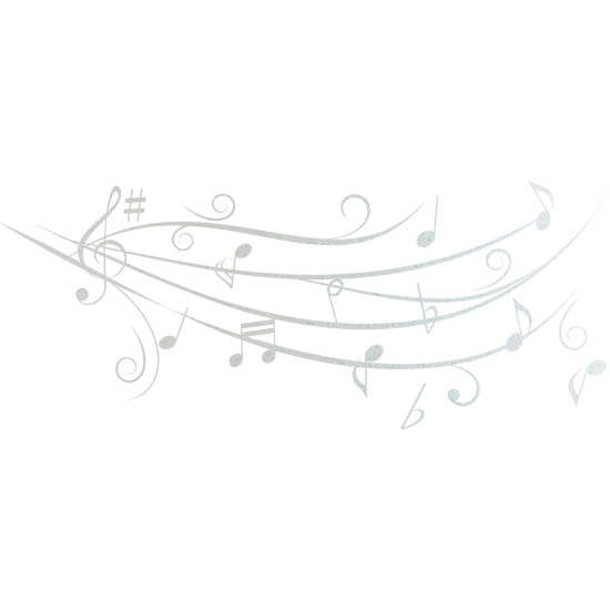 Pellicole Effetto sabbiato - Portata musicale